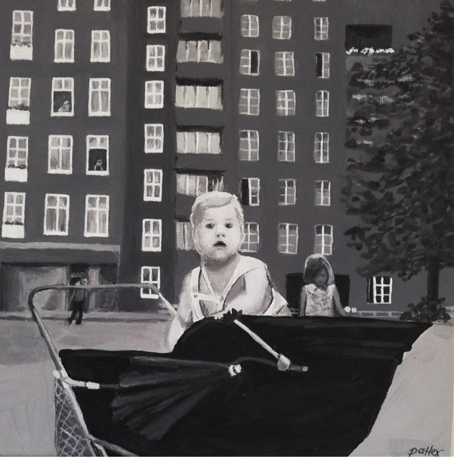 Berlin-Schöneberg 1974, 25x25 cm